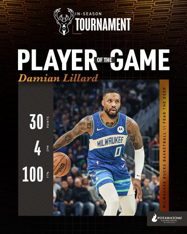 OD真人-利拉德看表收割 大洛找回自我！雄鹿开始步入正轨？